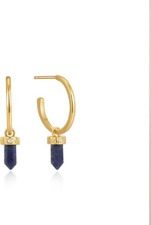 Produktbild Ania Haie Ohrstecker Lapis Point Pendant Small Hoop (925er Silber)