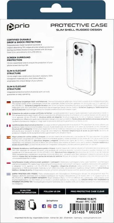 Produktbild prio Protective Case (Apple iPhone 13)