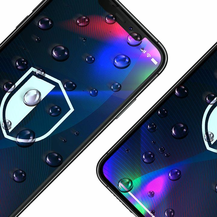 Produktbild 3MK chemisch gehärtetes Glas Hardy iPhone 13 Mini schwarz (1 Stück, Apple iPhone 13 mini)