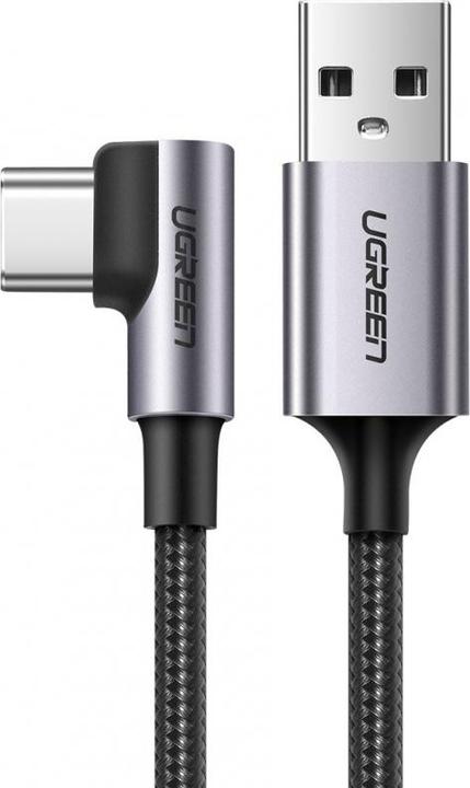 Image du produit Ugreen Câble de données USB-C coudé vers USB-A 2.0 A (2 m, USB 2.0)