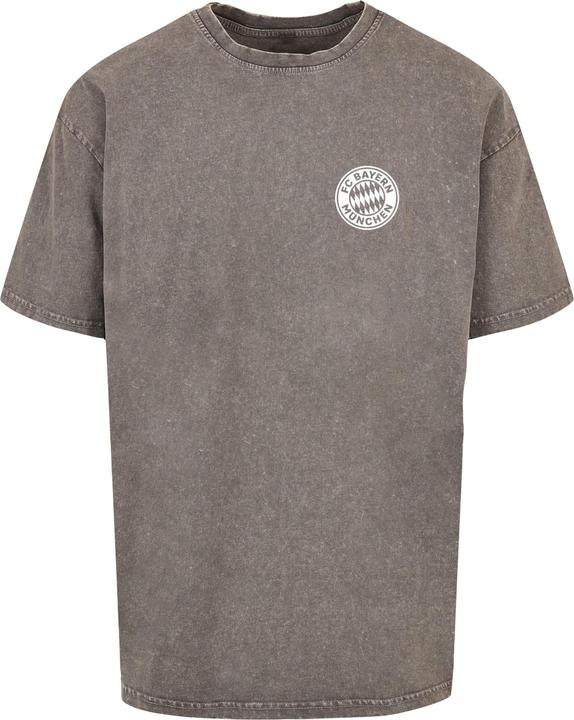 Produktbild FC Bayern München Logo Acid Washed Heavy Oversize Tee - 117805 (XS)