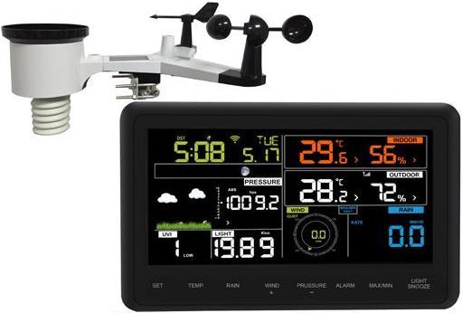 Actual product image Oregon Scientific WMR580 WLAN 8-touch