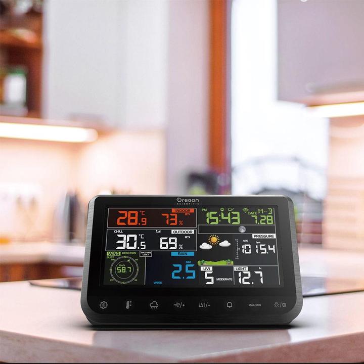Actual product image Oregon Scientific WMR580 WLAN 8-touch
