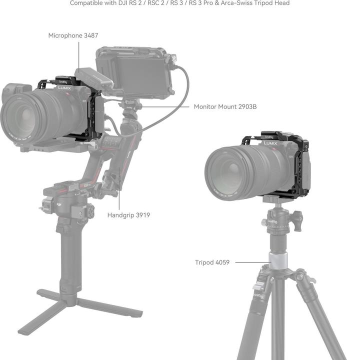 Actual product image SmallRig Cage for Panasonic Lumix S5 II (Cage)