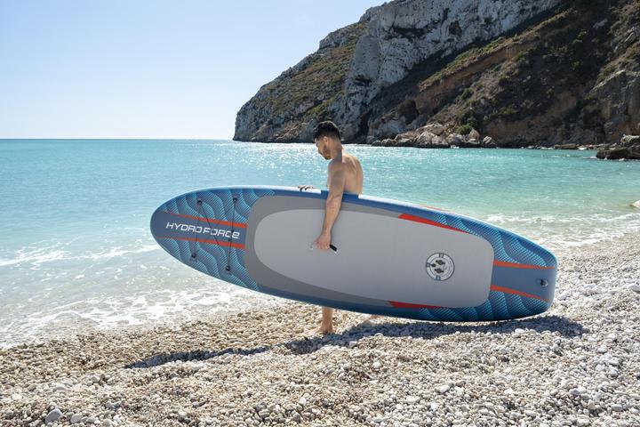 Actual product image Bestway Hydro Force Oceana CompactAir Inflatable Stand-Up Paddleboard Set with Built-in Pump 3.05 m