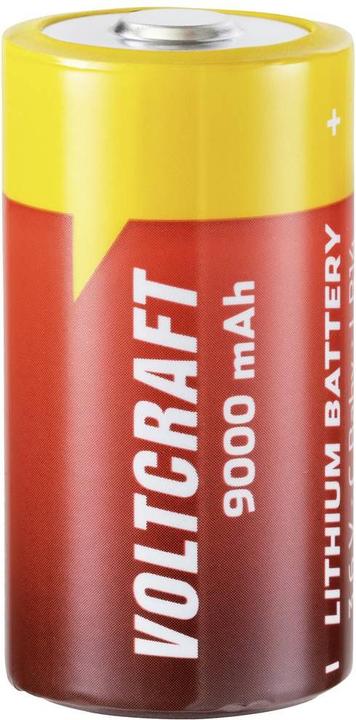 Voltcraft Pile spéciale Baby (C) Lithium 3.6 V 9000 mAh 1 pc. (1 pcs, C, 9000 mAh)