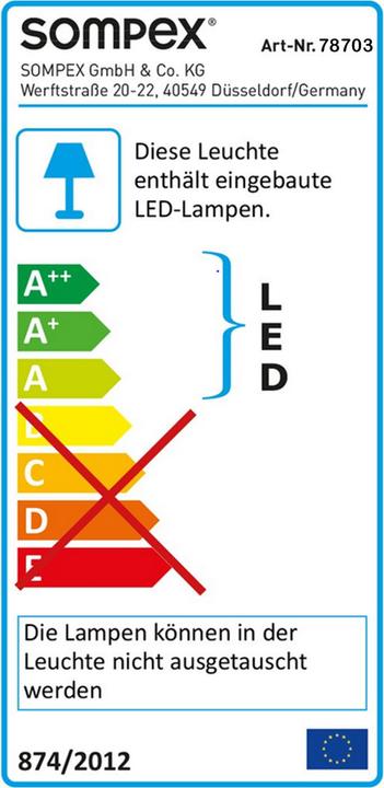 Label énergétique Sompex Deluxe