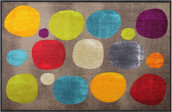 Immagine prodotto Salonloewe Tappeto da bagno e tappetino pulito Broken Dots (115 x 175 cm)