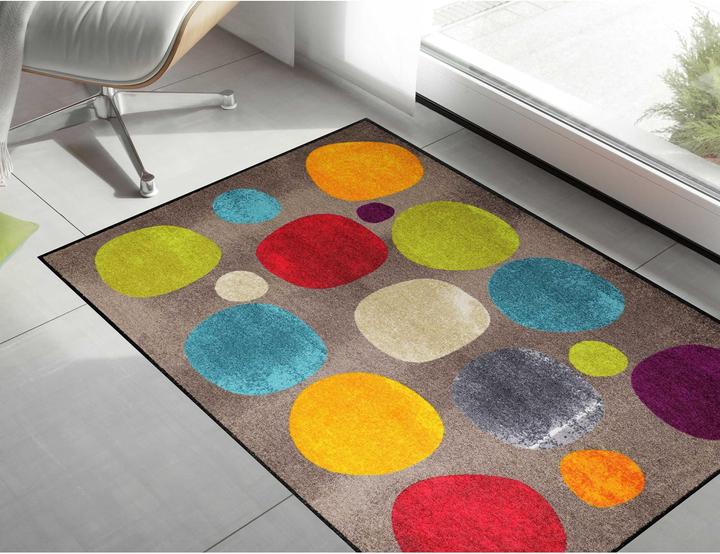 Immagine prodotto Salonloewe Tappeto da bagno e tappetino pulito Broken Dots (115 x 175 cm)