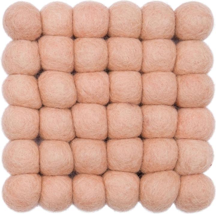 Produktbild Myfelt Merle Filzkugelteppich eckig (120 x 170 cm)