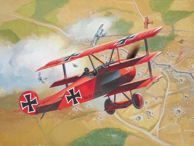 Actual product image Revell Fokker DR.1