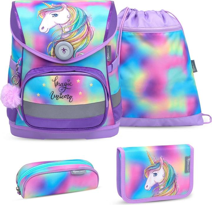 Produktbild Belmil COMPACT Schulrucksack-Set Rainbow Color (19 l)