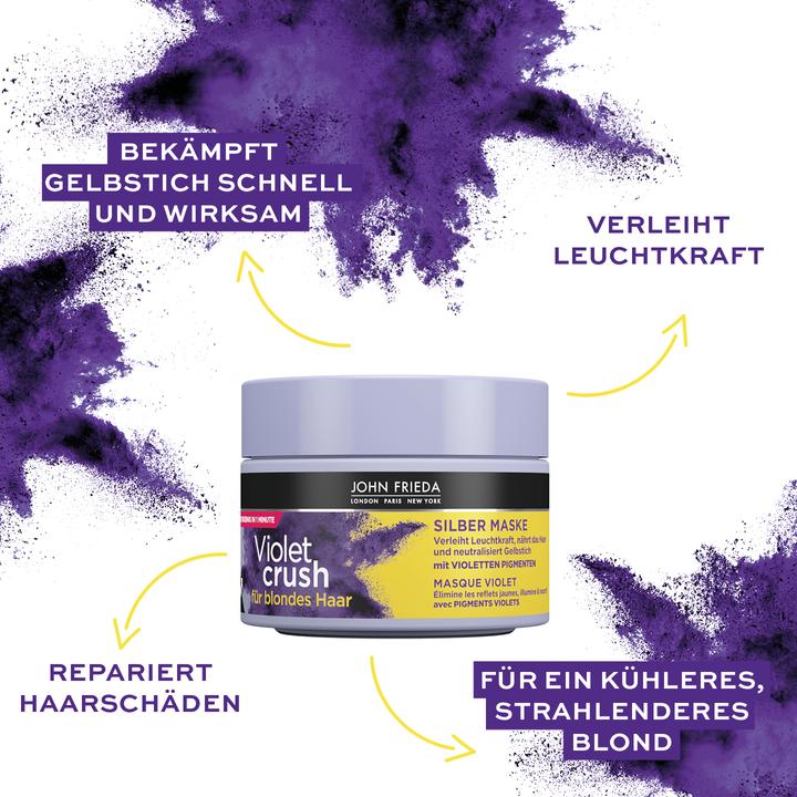 Immagine prodotto John Frieda Sheer Blonde - Violet Crush Silver Mask (250 ml)