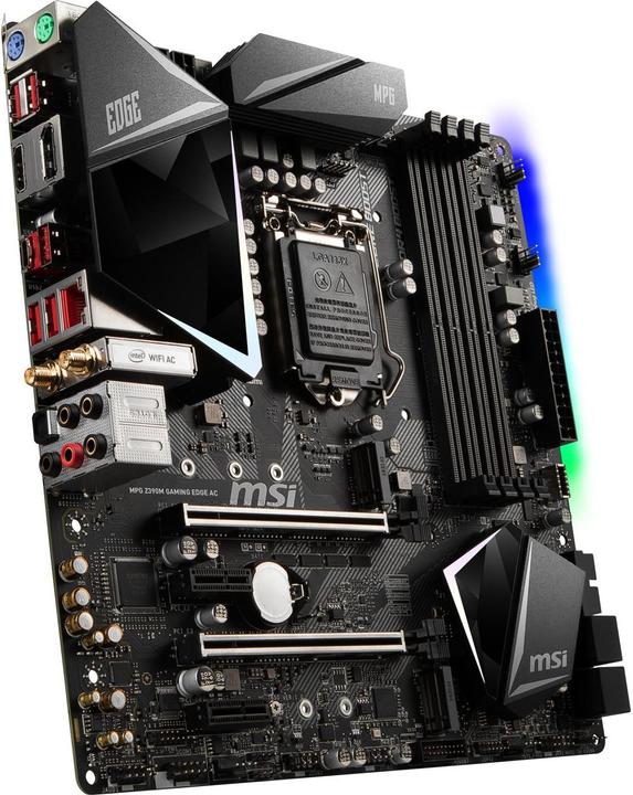 Actual product image MSI MPG Z390M Gaming Edge AC (LGA 1151, Intel Z390, mATX)
