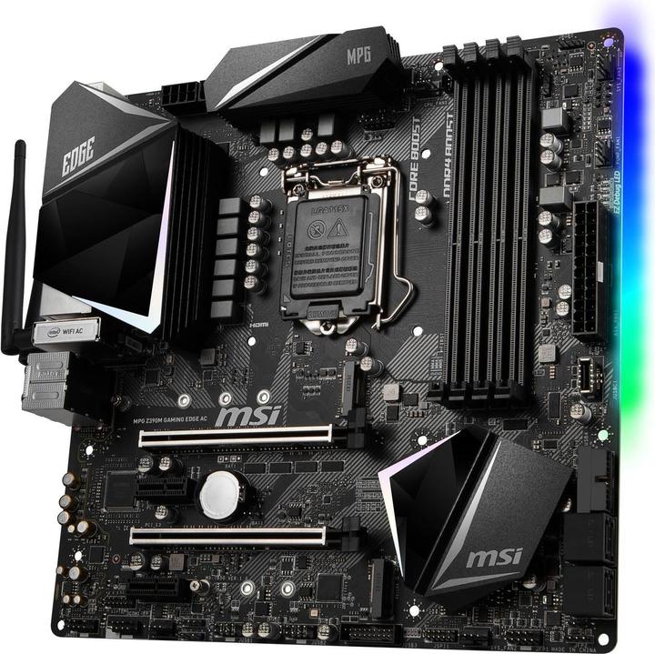 Actual product image MSI MPG Z390M Gaming Edge AC (LGA 1151, Intel Z390, mATX)