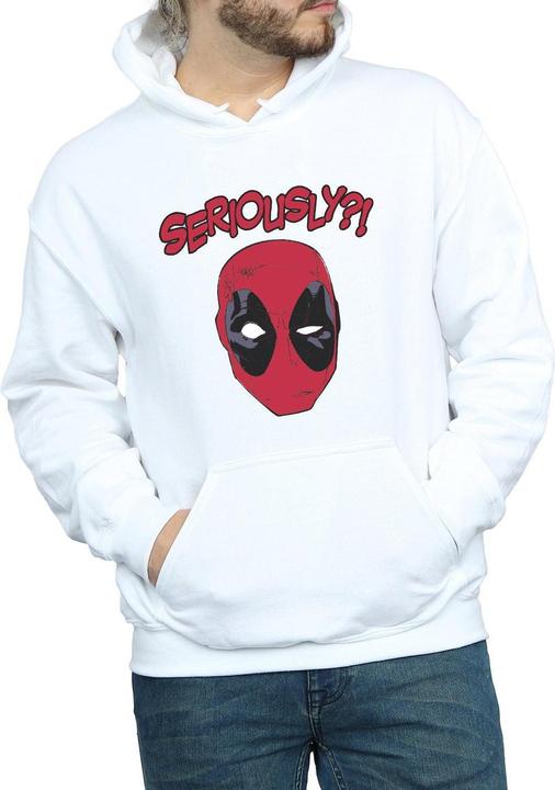 Immagine prodotto Deadpool Seriously Felpa con Cappuccio Uomo (XXL)