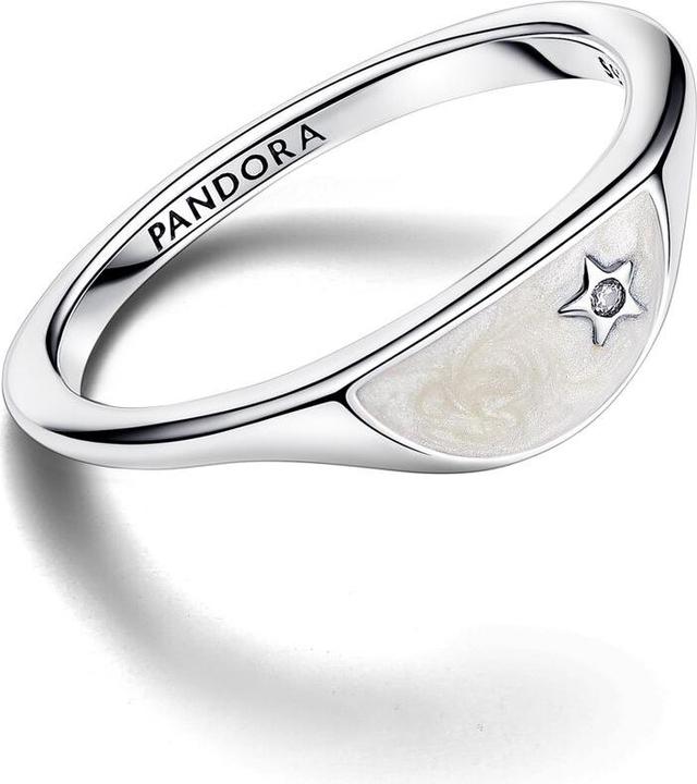 Image du produit Pandora ME Demi-bague de sceau en émail (52, Argent 925)
