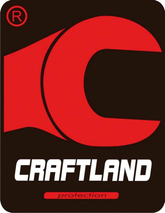 Actual product image Craftland Dungarees full leather M white (M)
