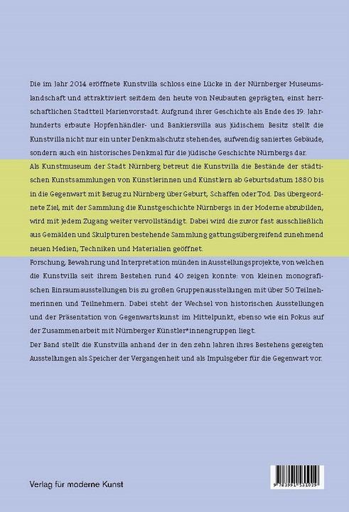 Produktbild Kunststadt Nürnberg (Deutsch, Kunstvilla im KunstKulturQuartier, Andrea Dippel, Eva Dotterweich, Susann Scholl, Alexander Steinmüller, Bernd Zachow, 2024)