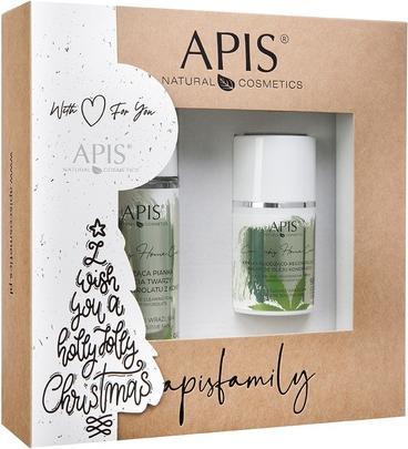 Apis Apisset Weihnachtsset Cannabis Beruhigender Gesichtswaschschaum 150ml und (Schaum, 150 ml)