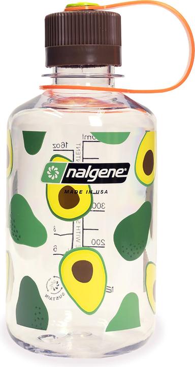 Nalgene 16oz NM Clear w/Avocados print (0.50 l)