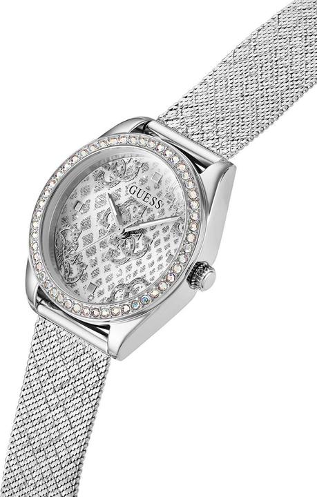 Actual product image Guess - Ladies Silver Tone Analog Watch GW0748L1