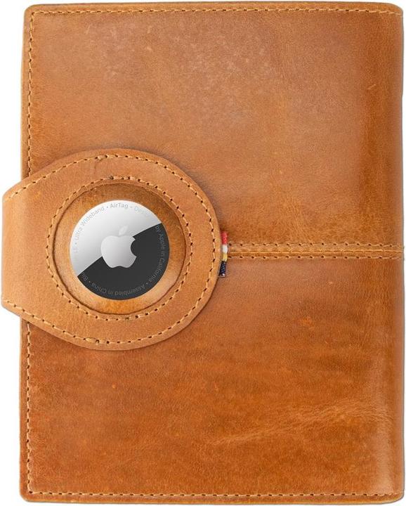 Actual product image Garzini AirTag Passport Holder, Brushed (Passport cover)