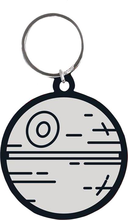 Immagine prodotto Star Wars Portachiavi in gomma della Morte Nera