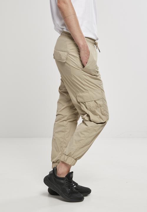 Produktbild Urban Classics Ladies High Waist Crinkle Nylon Cargo Pants (XXL)
