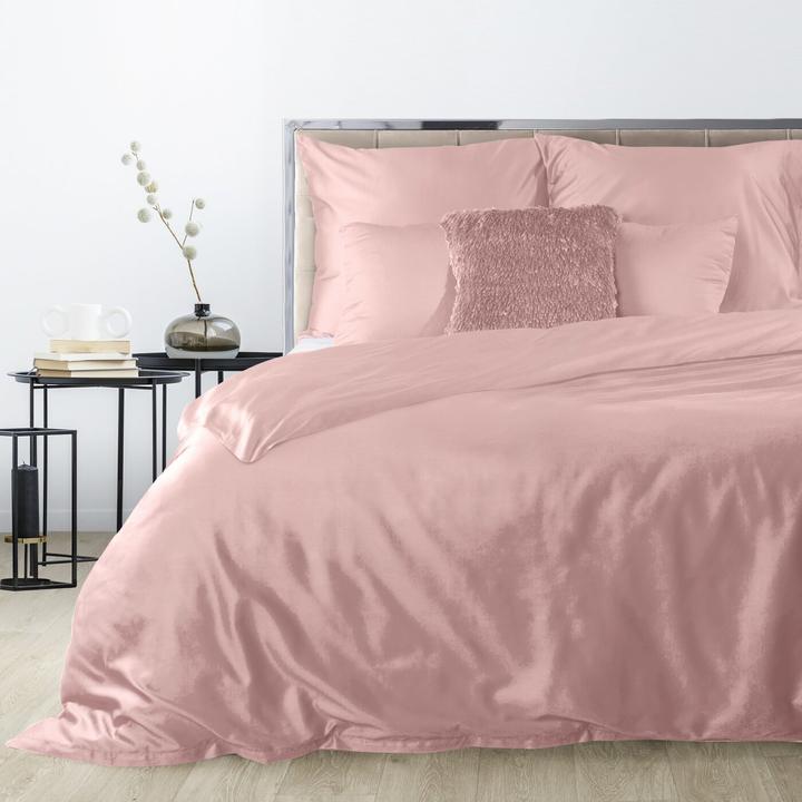 Image du produit Eurofirany DIVA LINE DINA Ensemble de literie unicolore en satin de coton de haute qualité, 160X200 cm, 2 pcs. (Housse de couette, 160 x 200 cm)