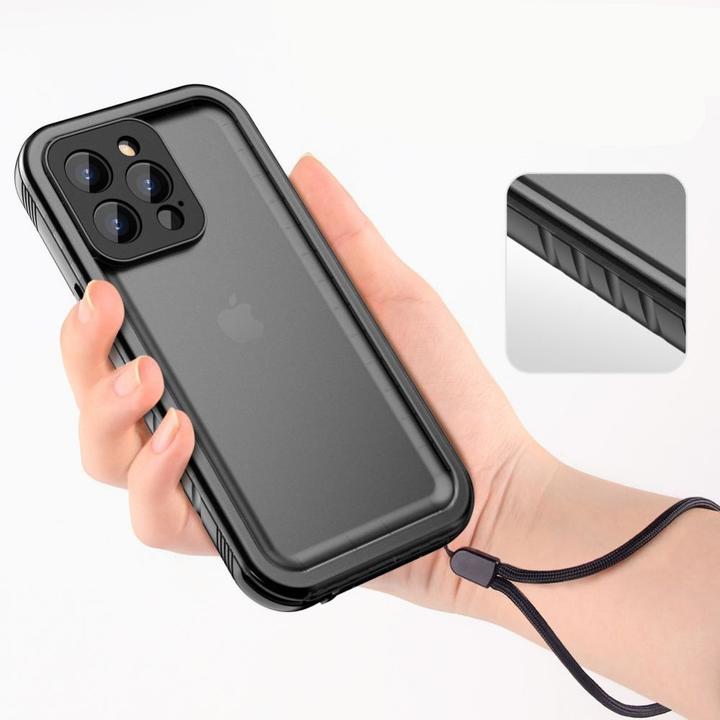 Produktbild Tech Technologie geschützt GEHÄUSE TECHNOLOGIE GESCHÜTZTER KÖRPER IP68 IPHONE 7/8/SE 2020/2022 Schwarz (Apple iPhone 7)
