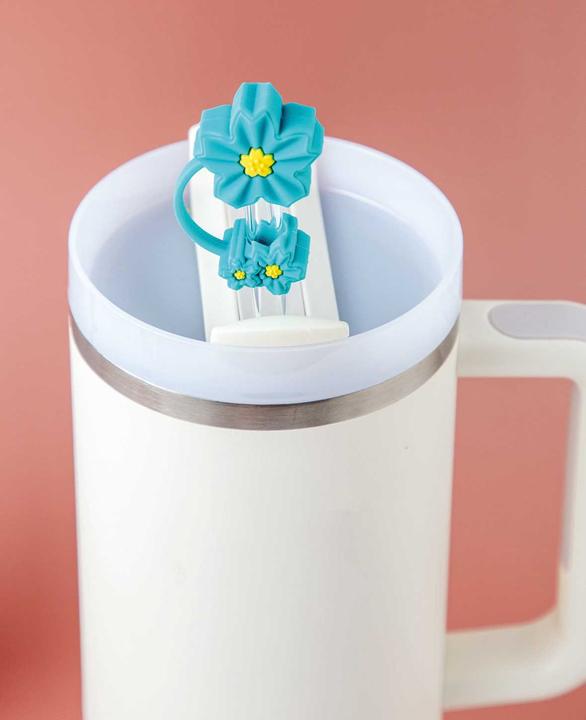 Actual product image I Am Creative Silikon Trinkhalm-Abdeckung passend für Trinkflaschen, Stanley