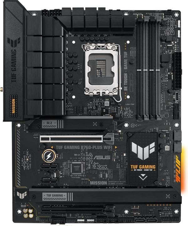 Produktbild ASUS TUF GAMING B760-PLUS WIFI (LGA 1700, Intel B760, ATX)