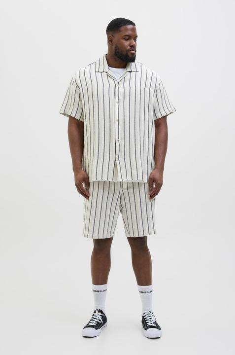 Immagine prodotto Jack & Jones Jorcoba Stripe Resort Shirt Ss Sn Pls (4XL)