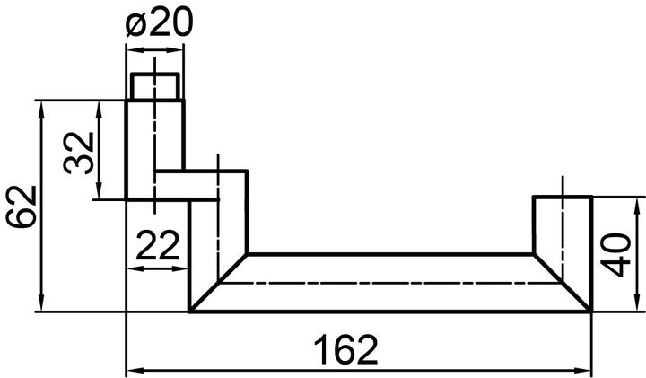 Produktbild Glutz Türdrücker 50661 Savannah (Türgarnitur)