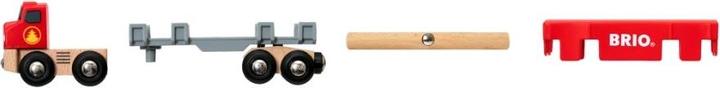 Actual product image Brio Wood transporter with magnetic charge