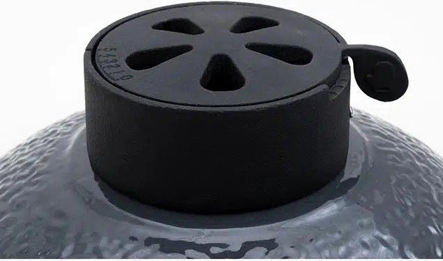 Actual product image Mustang Grill Kamado M Charcoal Charcoal Barbecue Grill Surface (Diameter)=380mm Grey (380 mm)