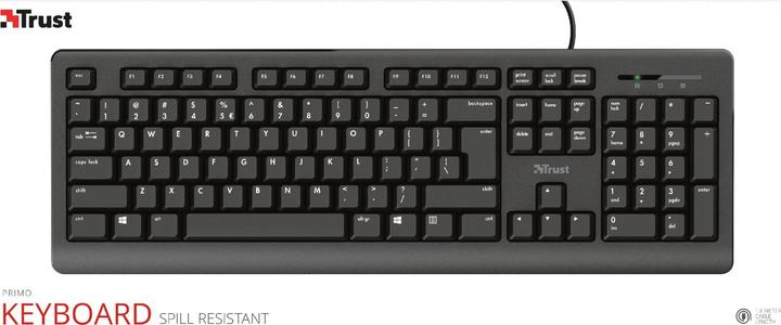 Produktbild Trust Tastatur (DE, Kabelgebunden)