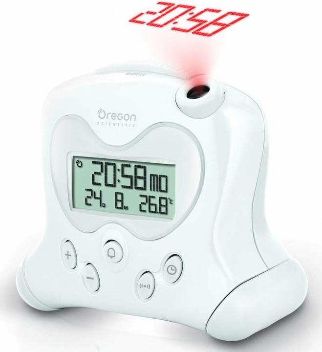 Oregon Scientific Travel Alarm Clock with Projection Display RM313PNF