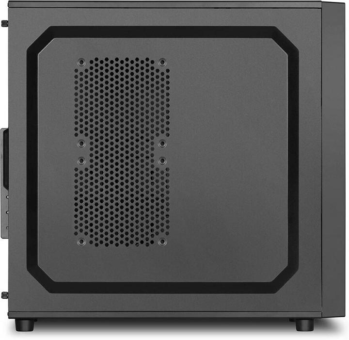 Immagine prodotto Sharkoon VS4-V - Midi Tower - PC - Nero - ATX - Micro-ATX - Mini-ITX - 16 cm - 38,5 cm (ATX)