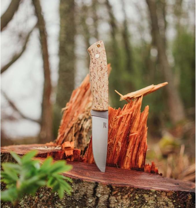 Actual product image Brisa Trapper 95 Flat Stabilised Curly Birch (9.50 cm)