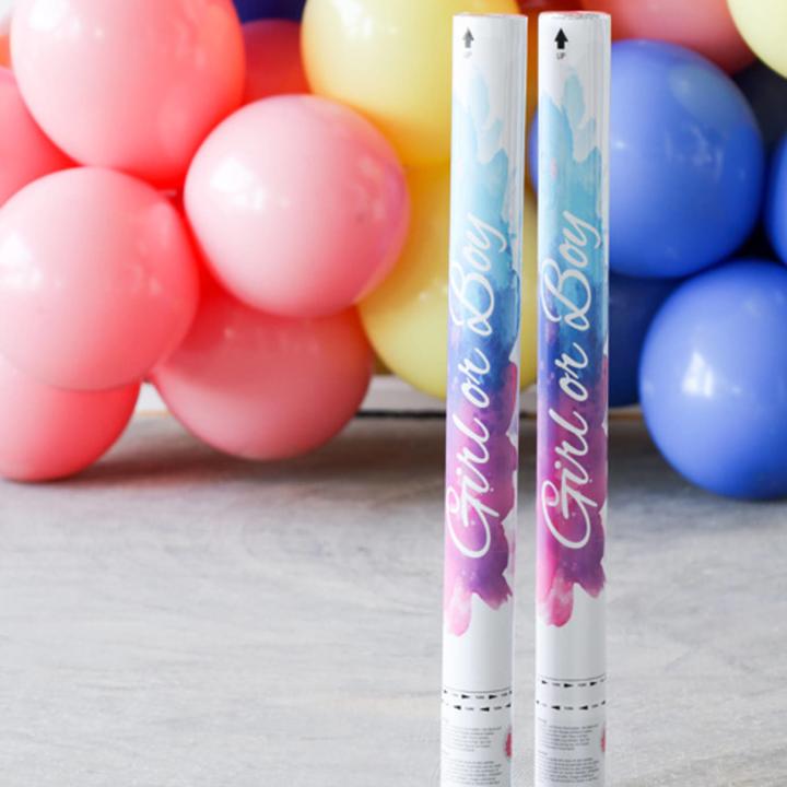 Actual product image Folat Confetti cannon Reveal girl 1 piece, Rosé