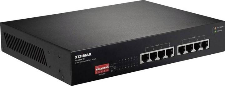 Actual product image edimax GS-1008P V2: 8 Port GE PoE+ Switch (8 Ports)