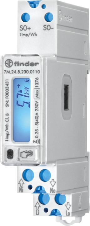 Image du produit Finder Compteur d'énergie monophasé