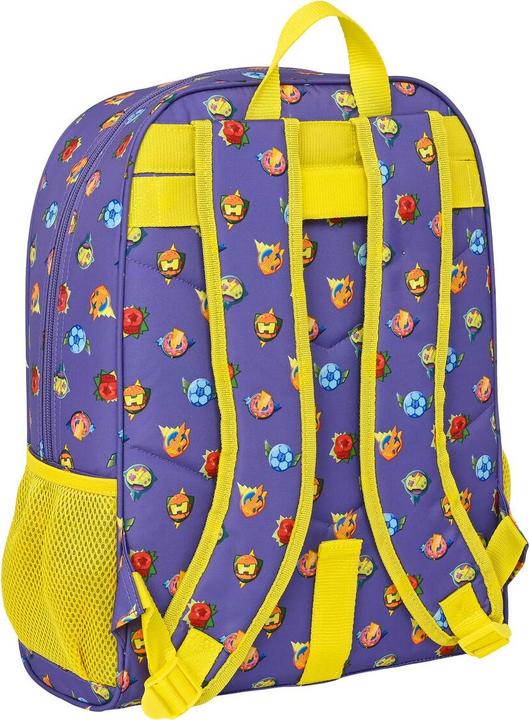 Produktbild Superthings Schulrucksack Guardians of Kazoom Lila Gelb (32 x 42 x 14 cm) (14 l)
