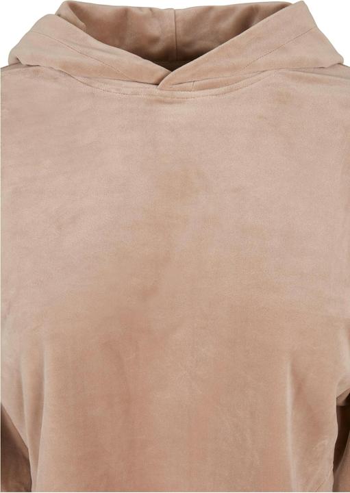 Image du produit Urban Classics Sweat à capuche croisé en velours pour femmes (L)