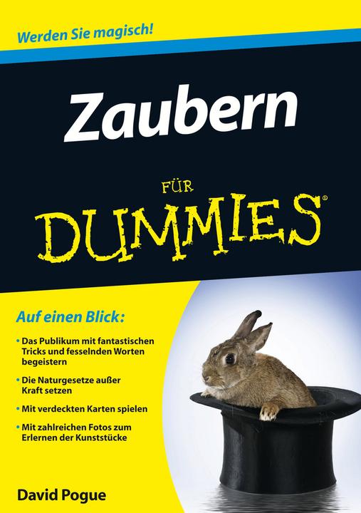 Produktbild Zaubern für Dummies (Deutsch, David Pogue, 2002)