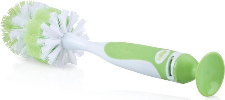 Produktbild Nuby Flaschen- und Saugerbürste mit Saugfuss