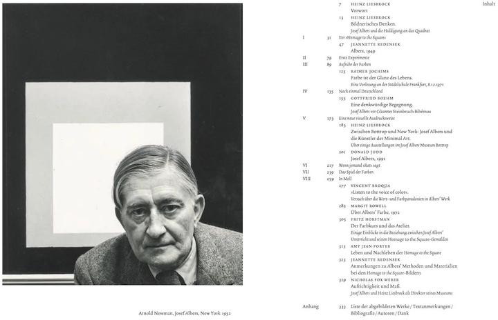 Produktbild Josef Albers (Deutsch, Heinz Liesbrock, Vincent Broqua, Fritz Horstman, Gottfried Boehm, Ingo Offermanns, 2022)