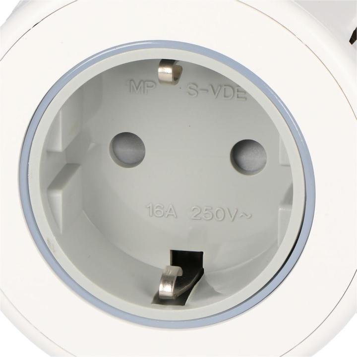 Produktbild Goobay KFZ-Spannungswandler wandelt 12 Volt DC in 230 Volt AC um, mit Schutzkontaktbuchse und USB Ausgang